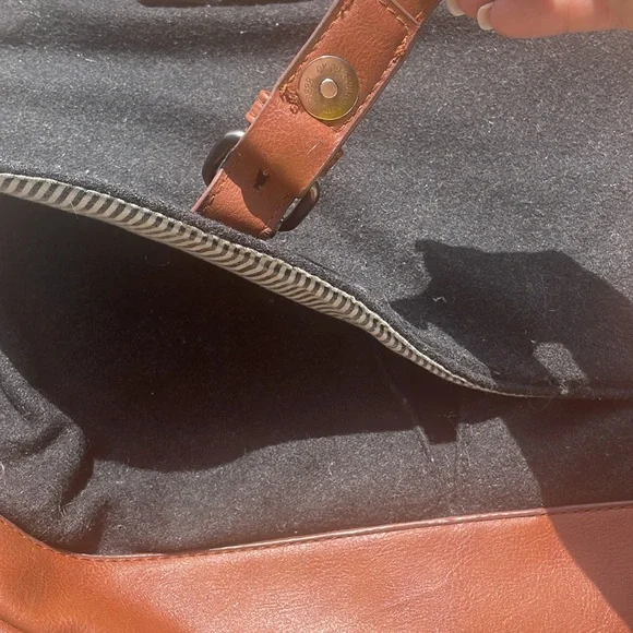 Charcoal, gray, and brown laptop, Crossbody bag from something strong, New York - Picture 2 of 11